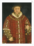 Portrait of King Henry VIII of England by Anonymous