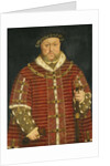 Portrait of King Henry VIII of England by Anonymous