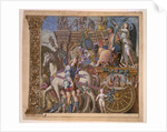 Veni, vidi, vici. Triunphus Caesaris (The triumph of Julius Caesar) by Anonymous