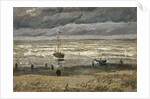 Sea at Scheveningen by Anonymous