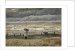 Sea at Scheveningen by Anonymous