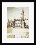 Project for the Ruins Pavilion in the Park at Tsarskoye Selo by Anonymous
