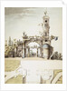 Project for the Ruins Pavilion in the Park at Tsarskoye Selo by Anonymous