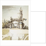 Project for the Ruins Pavilion in the Park at Tsarskoye Selo by Anonymous