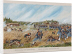 The Battle near Ostrovno on 25 July 1812 by Anonymous