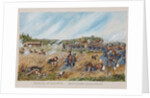 The Battle near Ostrovno on 25 July 1812 by Anonymous