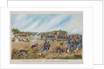 The Battle near Ostrovno on 25 July 1812 by Anonymous