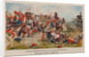 The attack of the French hussars on the 2nd Pomeranian Battalion. Dannigkow-Möckern, 5 April 1813 by Anonymous