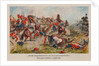 The attack of the French hussars on the 2nd Pomeranian Battalion. Dannigkow-Möckern, 5 April 1813 by Anonymous