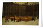Nicholas I before the Unit Formation of the Life-Guards Field Engineer Battalion in the Court of the by Anonymous