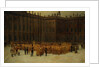 Nicholas I before the Unit Formation of the Life-Guards Field Engineer Battalion in the Court of the by Anonymous