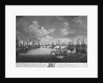 Russian and Turkish fleet before the Battle of Chesma on July 5, 1770 by Anonymous