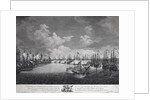 Russian and Turkish fleet before the Battle of Chesma on July 5, 1770 by Anonymous