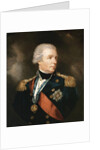 Portrait of the Admiral William Waldegrave, 1st Baron Radstock by Anonymous