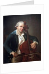 Portrait of the cellist and composer Jean-Louis Duport by Anonymous
