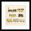 Coaches Employed on the Railway, 1831 by Thomas Talbot Bury