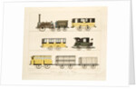 Coaches Employed on the Railway, 1831 by Thomas Talbot Bury