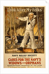 Fundraising campaign for the Navy Relief Society, 1917 by Anonymous