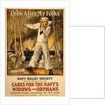Fundraising campaign for the Navy Relief Society, 1917 by Anonymous