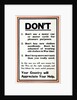 WW1 Poster appealing to the public to support the war effort by being frugal, 1917 by Anonymous