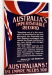 Australian Recruitment Poster, 1915 by Anonymous