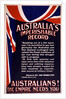 Australian Recruitment Poster, 1915 by Anonymous