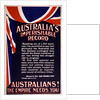 Australian Recruitment Poster, 1915 by Anonymous