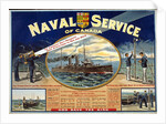 WWI Recruitment Poster for the Naval Service of Canada, 1915 by Anonymous