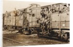 American troops on a train in France, c. 1917 by Anonymous