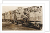 American troops on a train in France, c. 1917 by Anonymous