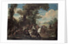 The Fight between Arquebusiers and cavalry by Anonymous