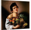 Boy with a Basket of Fruit by Anonymous