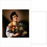 Boy with a Basket of Fruit by Anonymous