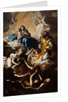 The Virgin, St. Nicholas of Tolentino and the Holy Souls in Purgatory by Anonymous