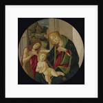 Virgin and child with John the Baptist as a Boy and Saint Francis receiving the Stigmata by Anonymous