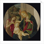 Virgin and child with John the Baptist as a Boy and Saint Francis receiving the Stigmata by Anonymous