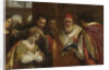 Saint Domitilla Receiving the Veil from Pope Clement I by Anonymous