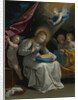 The Virgin Sewing, Accompanied By Four Angels (La Couseuse) by Anonymous