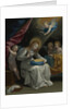 The Virgin Sewing, Accompanied By Four Angels (La Couseuse) by Anonymous