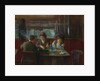 Backgammon at the Café by Anonymous