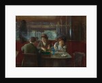 Backgammon at the Café by Anonymous