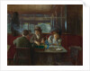Backgammon at the Café by Anonymous