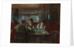 Backgammon at the Café by Anonymous