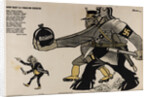 War. Trotsky as Judas by Anonymous