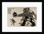 War. Trotsky as Judas by Anonymous