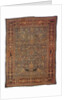 Amida carpet depicting the emblem of Emir: lion attacking bull by Anonymous