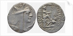 Tigranes the Great. Tyche of Antioch. Tetradrachm of Kingdom of Armenia by Anonymous