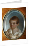 Portrait of the poet Alexander Sergeyevich Pushkin as child by Anonymous
