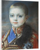 Portrait of the Crown prince Alexander Nikolayevich by Anonymous