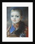 Portrait of the Crown prince Alexander Nikolayevich by Anonymous